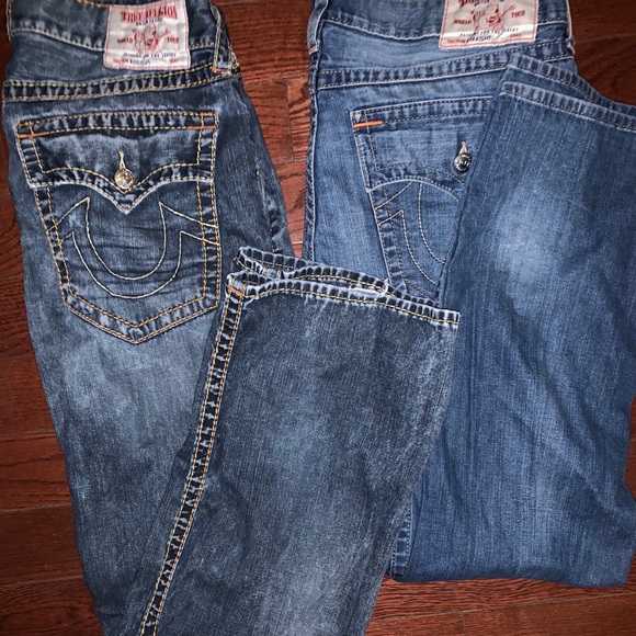 True Religion Other - TWO PAIRS OF True Religion men’s jeans size 38